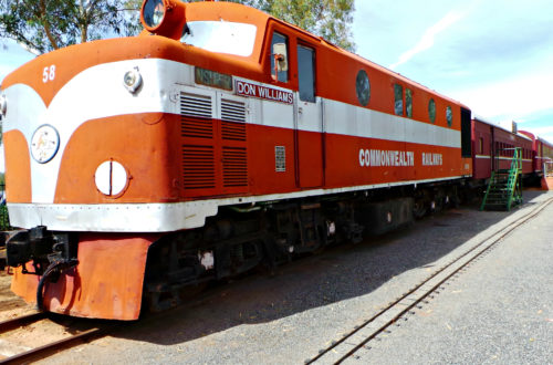 Alice Springs National Road and Old Ghan Museum